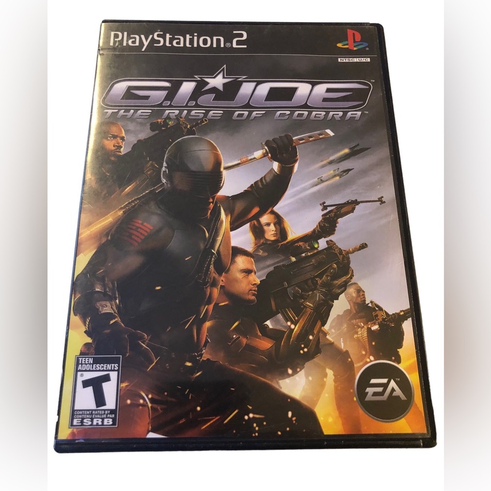 G.I Joe: The Rise Of Cobra (Sony PlayStation 2) PS2 CIB Complete Game - Tested